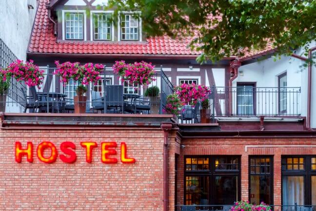 beautiful hostel to prove that comparing hostels is worth doing