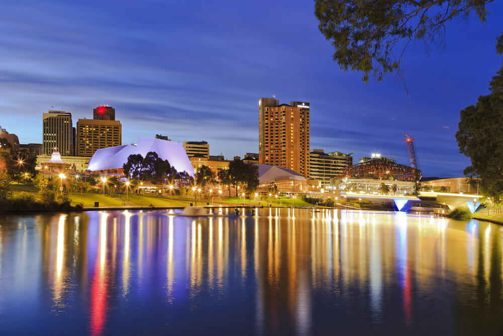 Adelaide by night