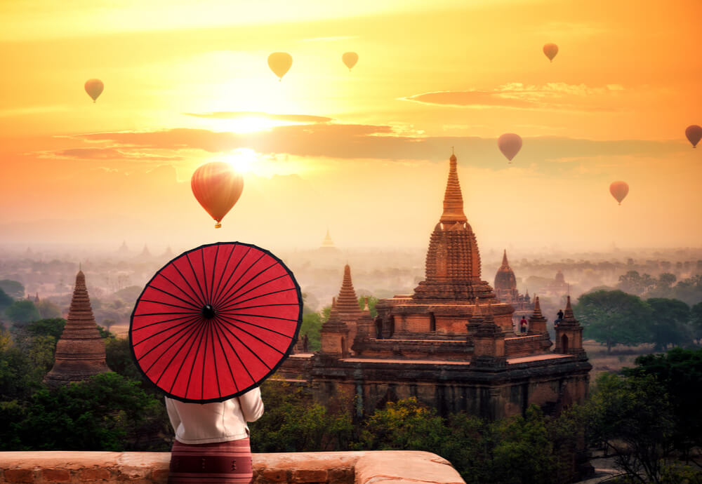 lady in Asia