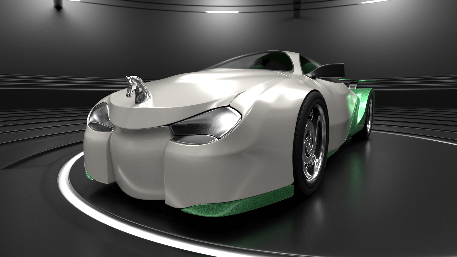Shrek's Onion Carriage as a supercar 4
